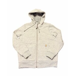 Carhartt Clarksburg Sherpa Lined‎ Hoodie Women's Small Relaxed Fit 102787-E07
